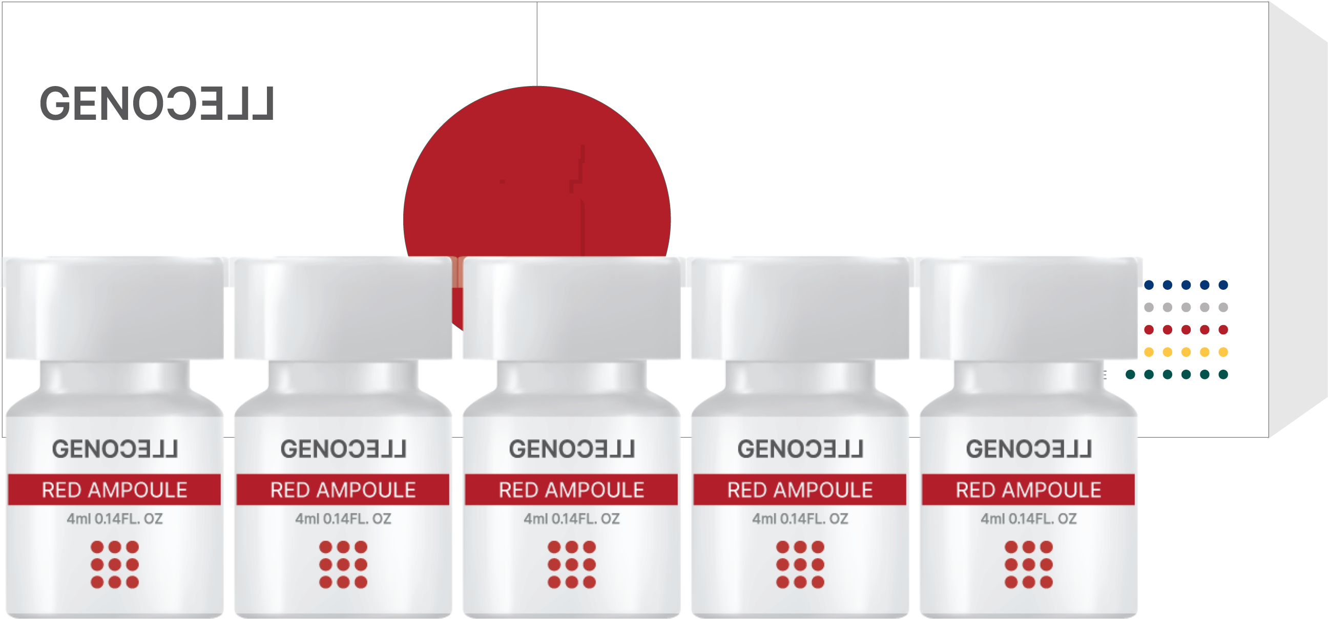 Red Ampolue PDRN ANTIAGE 5x4ml